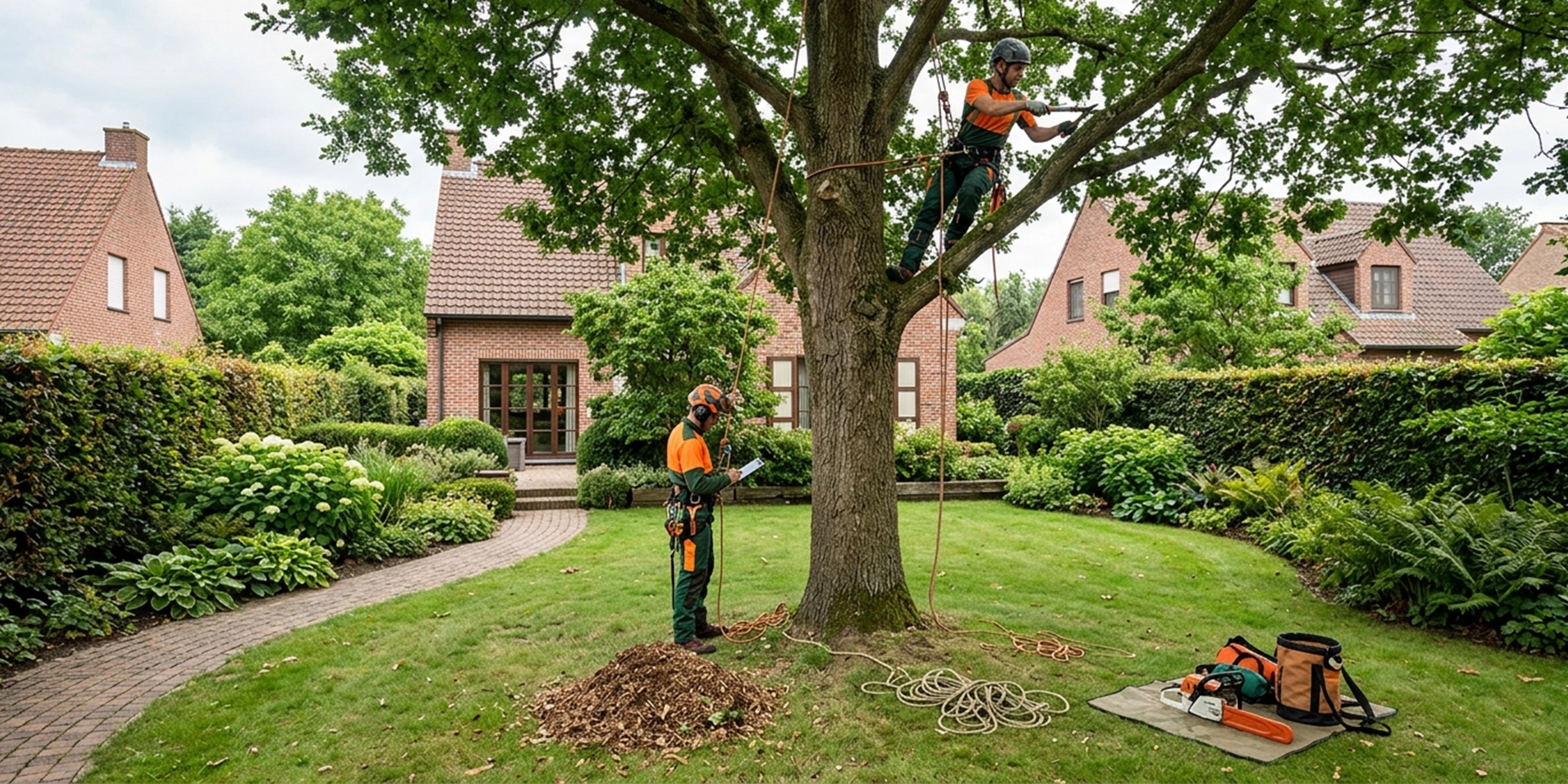 Boomverzorging in actie