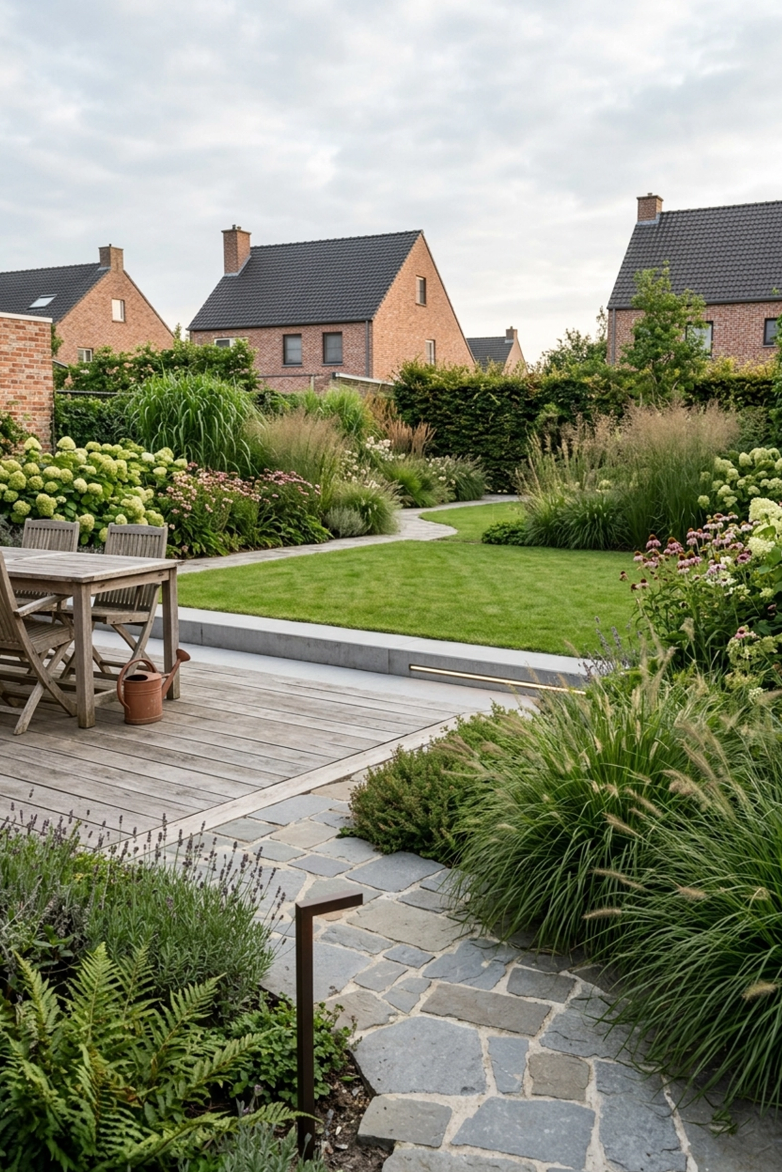 Aangelegde tuin