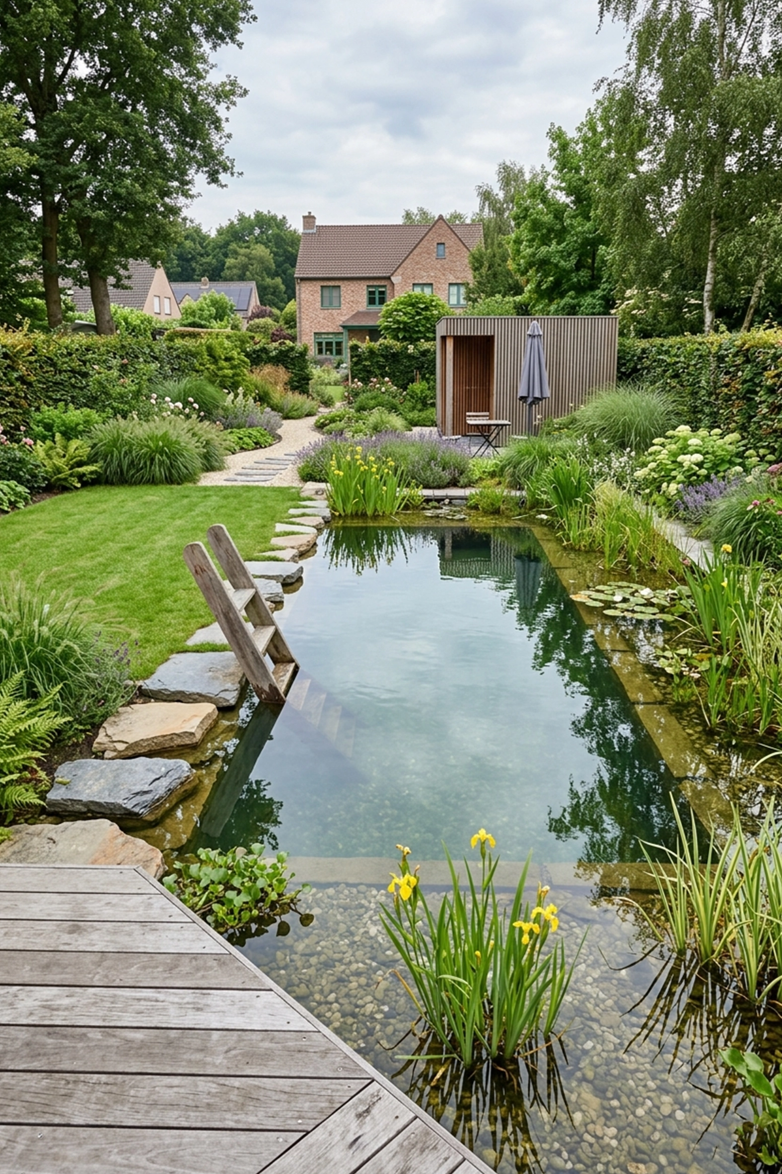 Natuurlijke zwemvijver